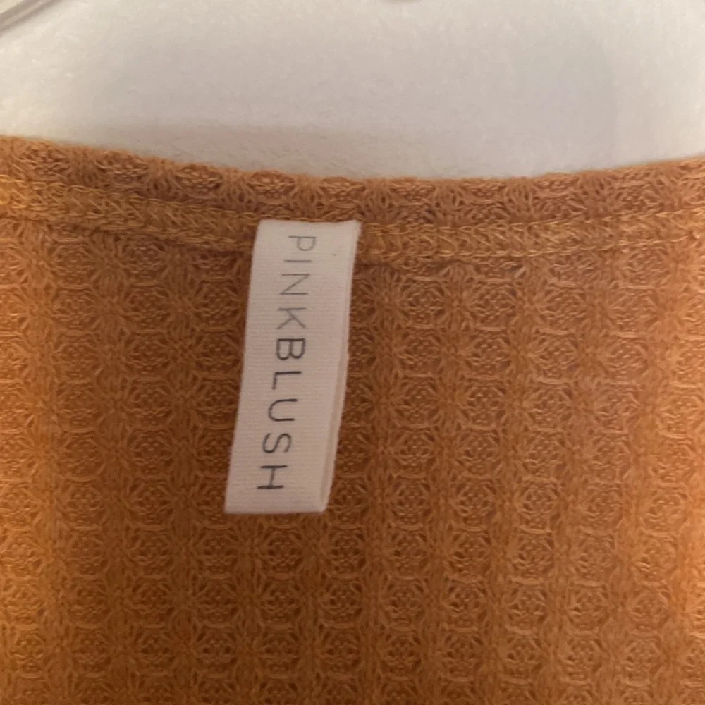 PINK BLUSH button down top size S - Picture 3 of 5